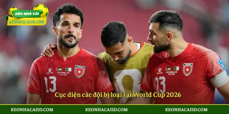 Cục diện các đội bị loại tại World Cup 2026