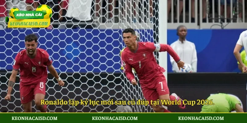 Ronaldo phá thêm kỉ lục tại World Cup 2026 khẳng định vị thế huyền thoại 4 Ronaldo lập kỷ lục mới sau cú đúp tại World Cup 2026.